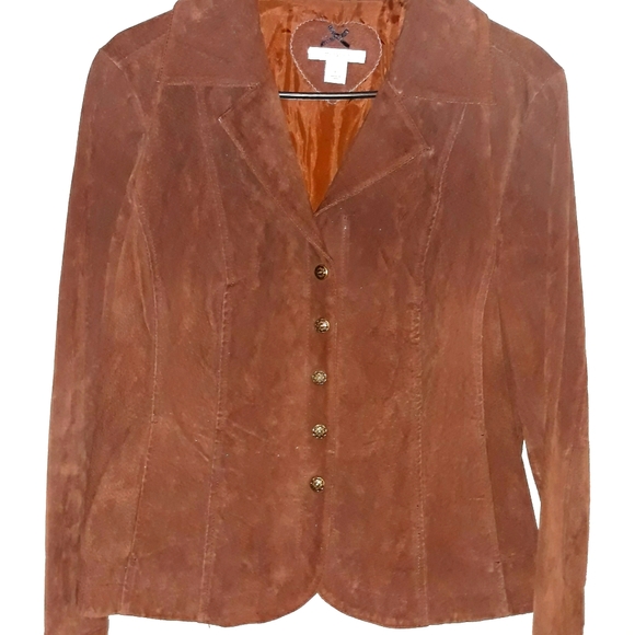 Suede Leather Jacket - Picture 3 of 4